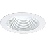 4 Inch White Baffle Trim