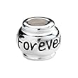 Kera Sterling Silver Forever Expression Bead