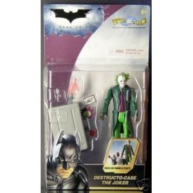 Batman Dark Knight Movie Action Figure Destructo-Case Joker