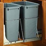 50 Quart Chrome and Platinum Waste and Recycling Management