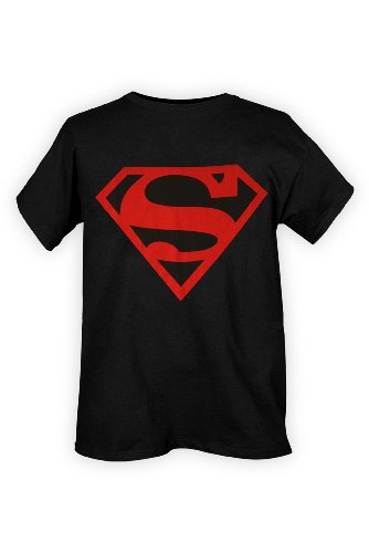  DC Comics Superboy Logo T-Shirt 2XL