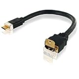�n�C�p�[�c�[���Y 0.2m HDMI�R�l�N�^���X-HDMI�~�j�R�l�N�^�I�X�ϊ��P�[�u�� HM-AFCM-0.2M