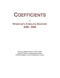 Coefficients: Webster's Timeline History, 2000 - 2002
