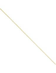 14k Yellow Gold 1.00mm Octagonal Snake Chain.