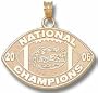 Florida Gators 2006 Bowl Championship Series 3/4" Sterling Silver Logo on Black Business Card Holder