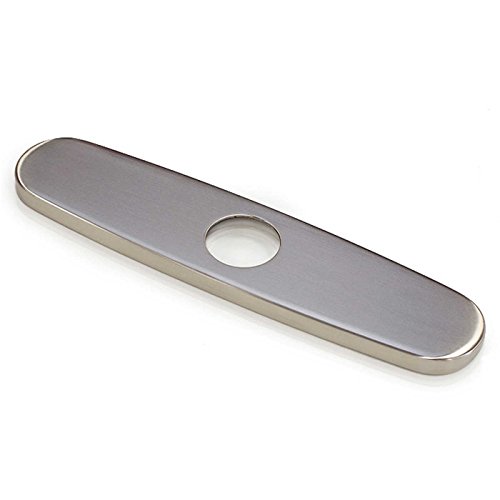 FREUER Faucets Kitchen Sink Hole Cover Plate, Brushed Nickel