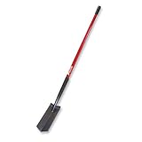 4 inch by 12 inch Steel Trenching and Irrigation Shovel-Made in America