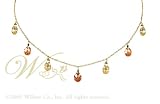 STUDIO 925: *CHAMPAGNE SWAG BRIOLETTE NECKLACE*
