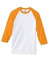 Anvil 2184 Adult 6.1 oz. Cotton 3/4 Sleeve Raglan Baseball Jersey
