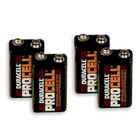 Four 9 Volt Batteries For Your Mach RC Airship, Eyecam Or Bladerunner Transmitter from R/C Blimps