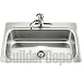 KOHLER K-3373-1-NA Verse Single-Basin Self-Rimming Kitchen Sink