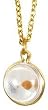 14k Yellow Gold Plated Mustard Seed Necklace