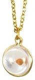 14k Yellow Gold Plated Mustard Seed Necklace