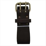 Style n Craft 74-052 2-Inch Work Belt in Heavy Top Grain Oiled Leather, 32-Inch to 46-Inch