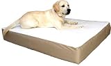 Majestic Pet Products Large Orthopedic Dog Pet Bed - Khaki (34x48
