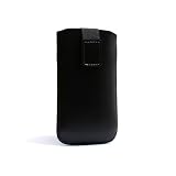 Produkt-Bild: System-S Sleeve H&uuml;lle Tasche Etui mit R&uuml;ckzugfunktion in Schwarz f&uuml;r Apple iPod Touch 1G 2G 3G 4G
