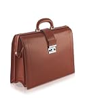 Pineider Power Elegance - Brown Leather Diplomatic Briefcase