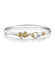 Sterling Silver Sea Horse Bangle