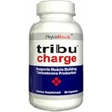 Tribu Charge - 90 Capsules 900mg Tribulus Terrestris Extract Support Muscle Building Testosterone Booster Production