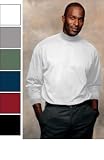 D&J Sueded Mock Turtleneck Shirt