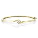 14K Yellow gold 0.3cttw Elegantly Simple Invisible