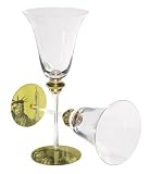 Santa Barbara WIN4-8405N Alan Lee Wine Glass, New York