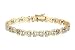 14K Yellow and White Gold Bracelet