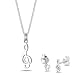 Schmuck : Elli Damen-Schmuckset 925 Silber Länge 45cm 0906611511_45