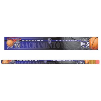 SACRAMENTO KINGS OFFICIAL LOGO PENCIL 6-PACK