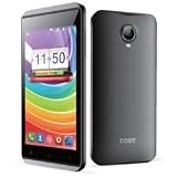 COBY 4.5インチデュアルSIMスマートフォン ブラック CBP-G45