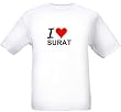 I LOVE SURAT - City-series - White T-shirt