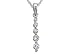 0.25 cts Journey Diamond Pendant - 14kt White Gold FREE GIFT BAG!
