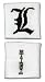 Death Note: Sweatband Wristband - L Symbol Logo (Cosplay)