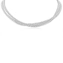 Sterling Silver Rolo Link Necklace 30"