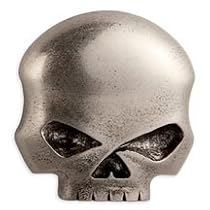 Harley Davidson Men's Sculpted Skull Belt Buckle. Sculpted and engraved graphics. Fits any 1 1/2" Harley-Davidson&reg; belt strap. 99400-09VM