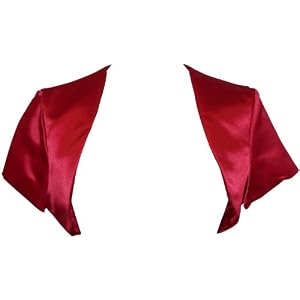 Satin Bolero Jacket Cover-up Cap Sleeve Prom Bridesmaid