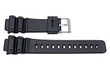 Casio Replacement 16mm Black Watch Strap - GS-16
