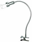 Lite Source LS-165PS Eye Halogen Clip-On Lite, Polished Steel, GU10 35Wx1