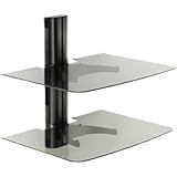 Sanus Systems VF2012-B1 Single Column Wall-Mounted Furniture Component Shelf