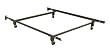 Inst-A-Matic Full Bed Frame With Carpet Rollers By Fashion Bed Group