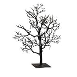 32" BOO...Big and Scary Black Haunted Gothic Halloween Twig Tree
