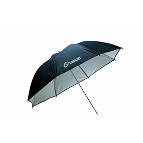 Visico 43 Inch Black and White Photography Umbrella