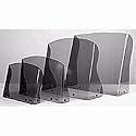 Marine Mooring Plexiglass Windshields - Len. 24", Hgt. 10.5", Width 8"