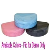 Multipurpose Dental Mouth Night Guard & Orthodontic Retainer Case-Marbeled Colors, Marbled Black