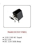 New Power Adapter PA01 110-240 AC Input UL List DC 12V 500 Amphigh Quality Modern Design Popular