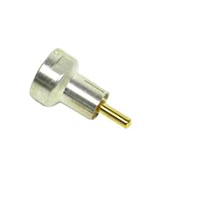 TPI 3020 Silver Plated Brass RCA Type Male Connector with Teflon Insulation