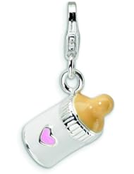 Sterling Silver Bottle Lobster Clasp Charm