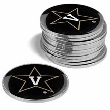 Vanderbilt Commodores Golf Ball Marker Pack)
