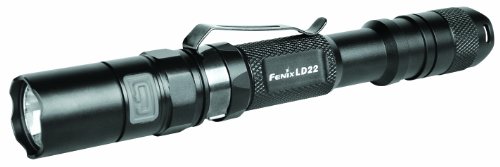  Fenix LD22 190 Lumens Flashlight, Black 
