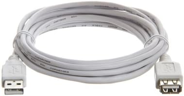 PC Micro Store 10FT USB 2.0 USB-A (MALE) TO USB-A (FEMALE) PASSIVE EXTENSION CABLE